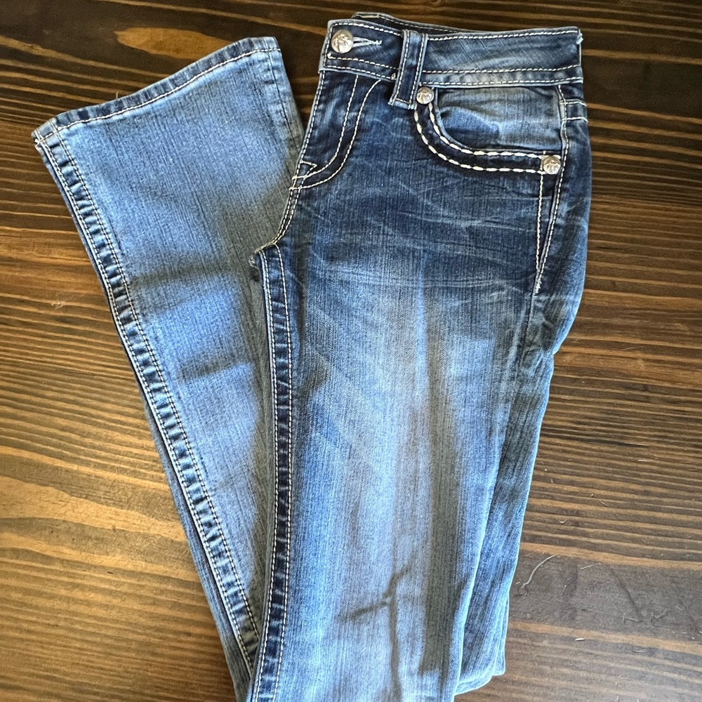 Miss Me Blue Boot Cut Jeans